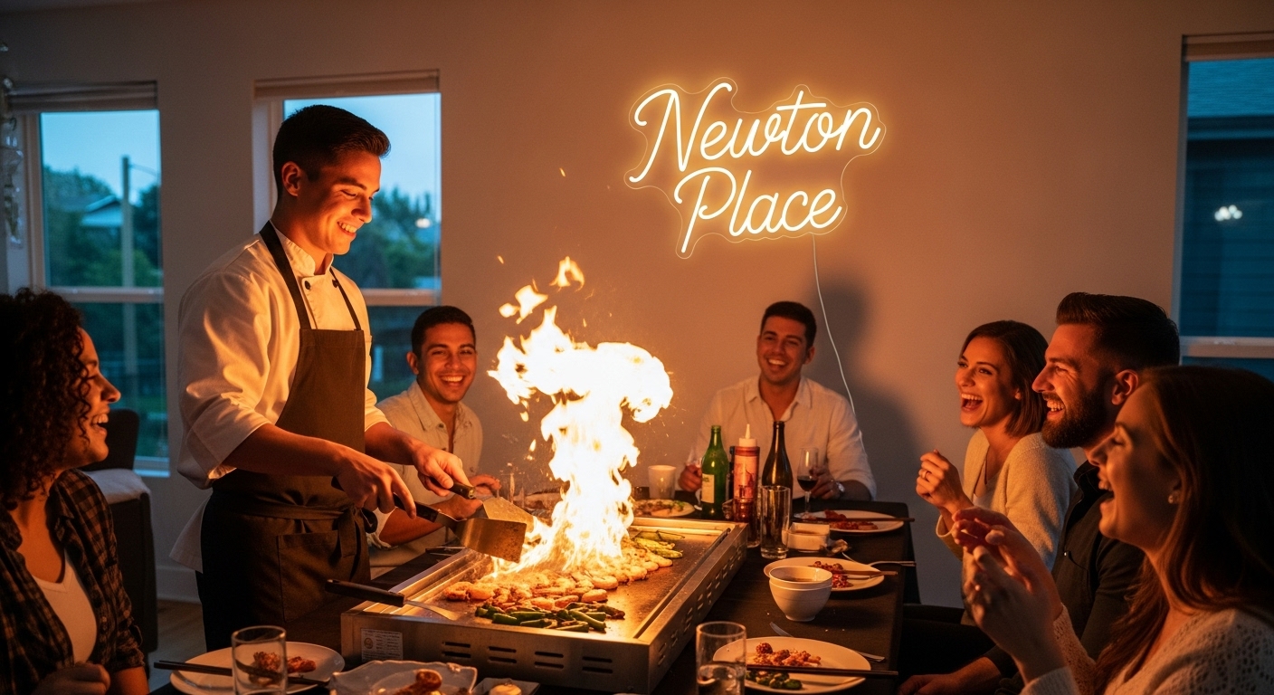 A tiny laptop in the palm of a hand