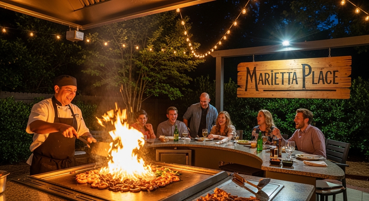 A tiny laptop in the palm of a hand