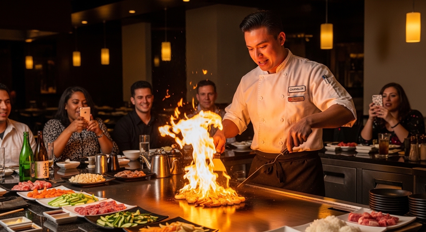 A tiny laptop in the palm of a hand