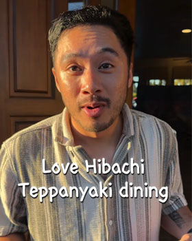 Influencer Hibachi Party with Love Hibachi