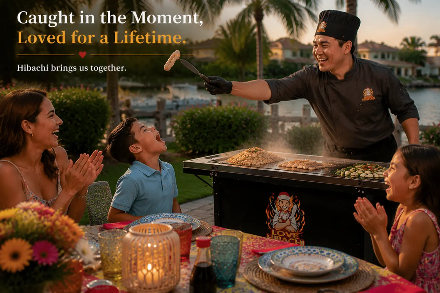 Palm Beach At Home Hibachi: A Fun Kids’ Party Experience Palm Beach At Home Hibachi: A Fun Kids’ Party Experience