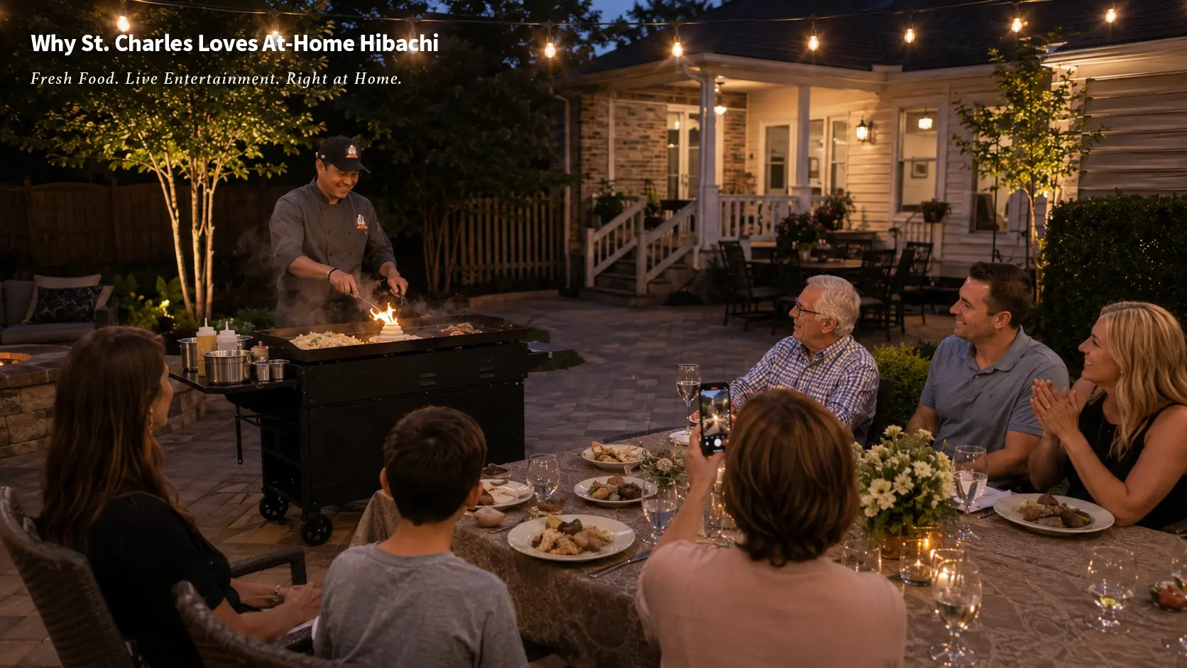 Why At-Home Hibachi Catering Is Becoming So Popular in St. Charles, Missouri